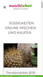 Mobile Screenshot of naschlabor.de