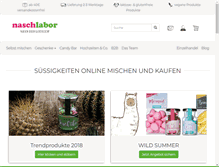 Tablet Screenshot of naschlabor.de